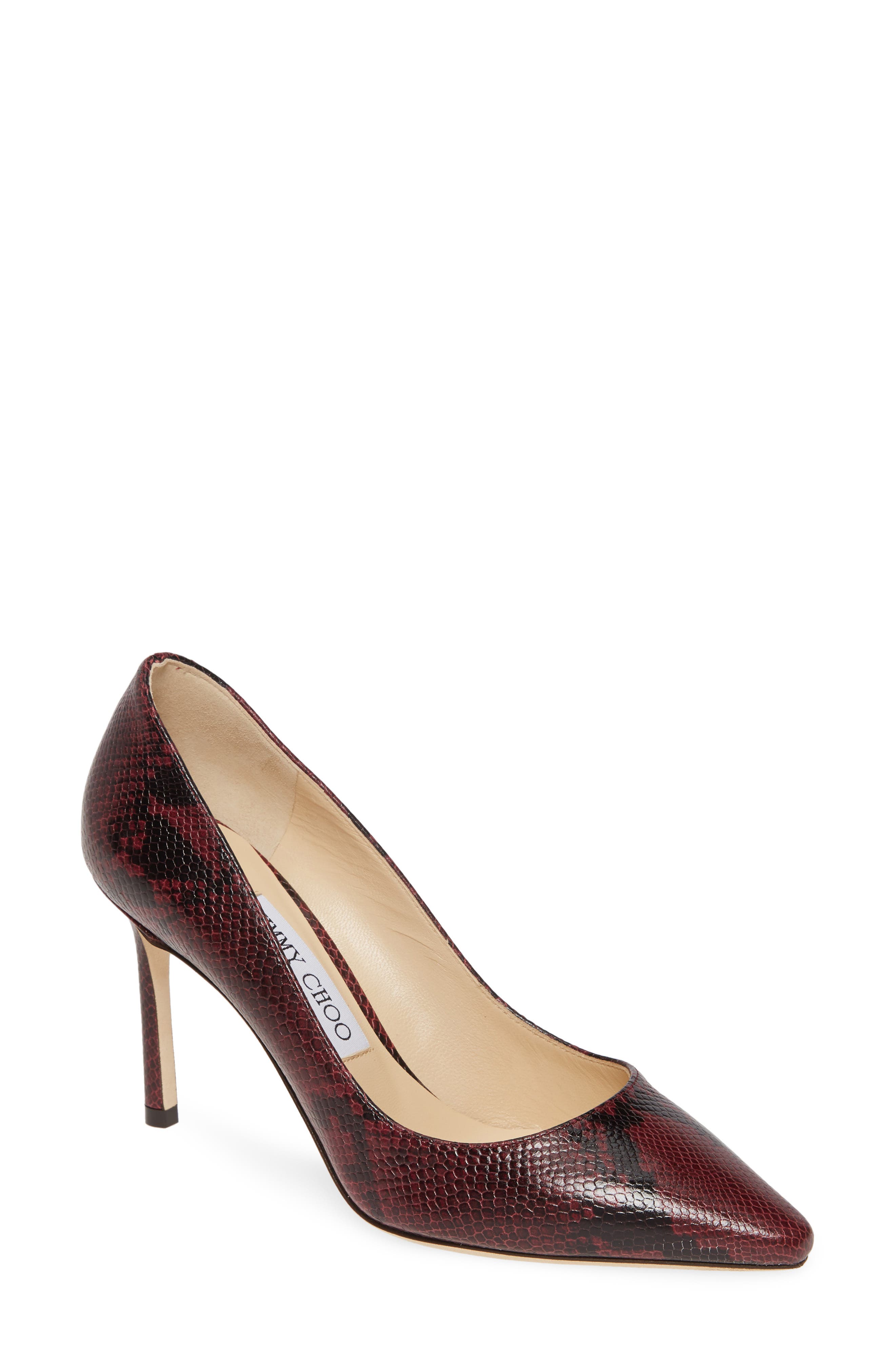 Jimmy Choo Romy Pump, Burgundy