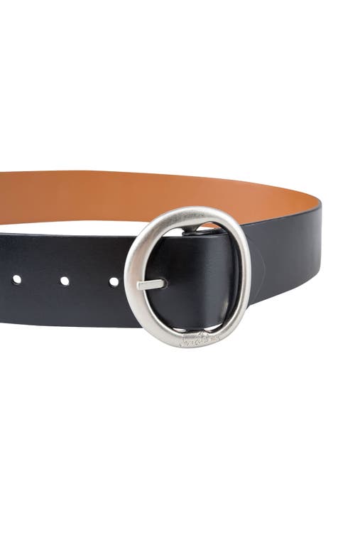 Shop Sam Edelman Reversible Belt In Black/saddle