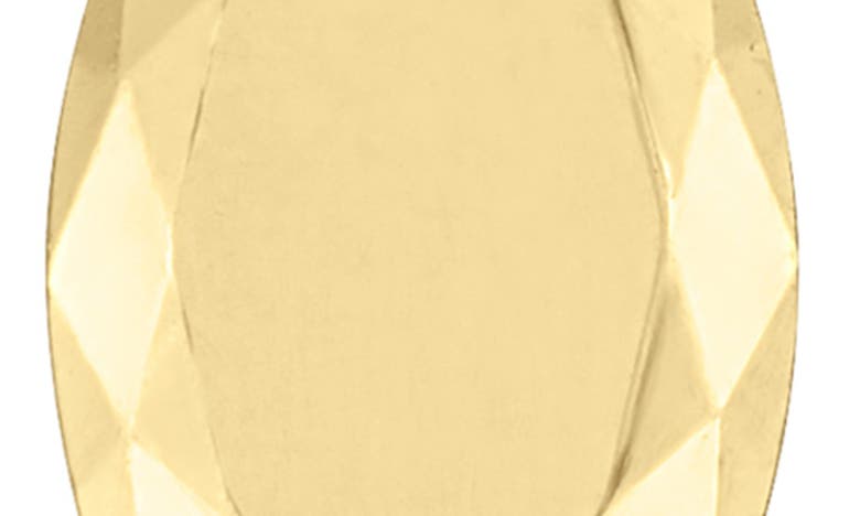 Maria Tash Faceted Marquise Charm Pendant In Yellow Gold