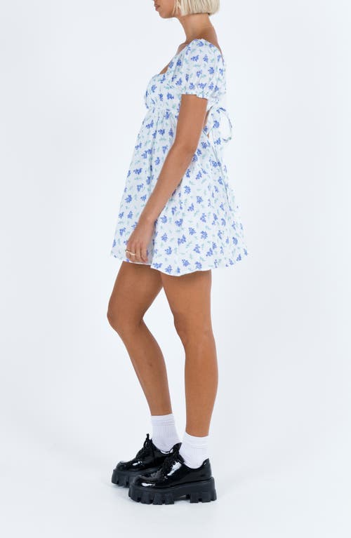 PRINCESS POLLY PRINCESS POLLY LET'S DANCE FLORAL MINIDRESS 
