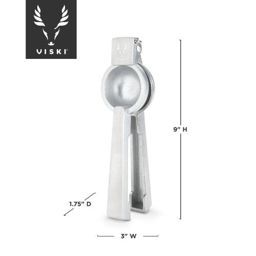 Viski Professional Professional Citrus Juicer In Silver