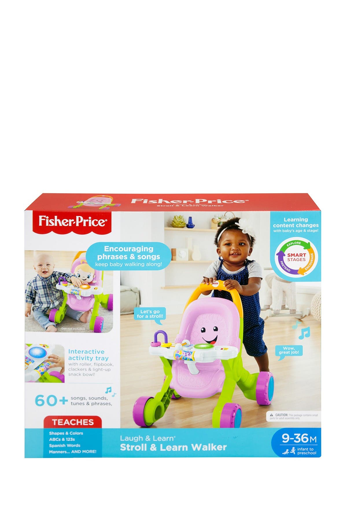 fisher price laugh & learn stroll & learn walker gift set