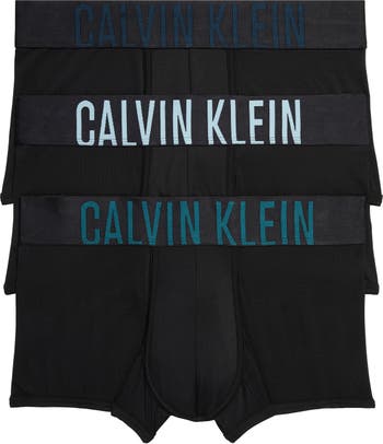 Calvin Klein Men's Micro 3-Pack Boxer Brief Black Multi, Medium at   Men's Clothing store