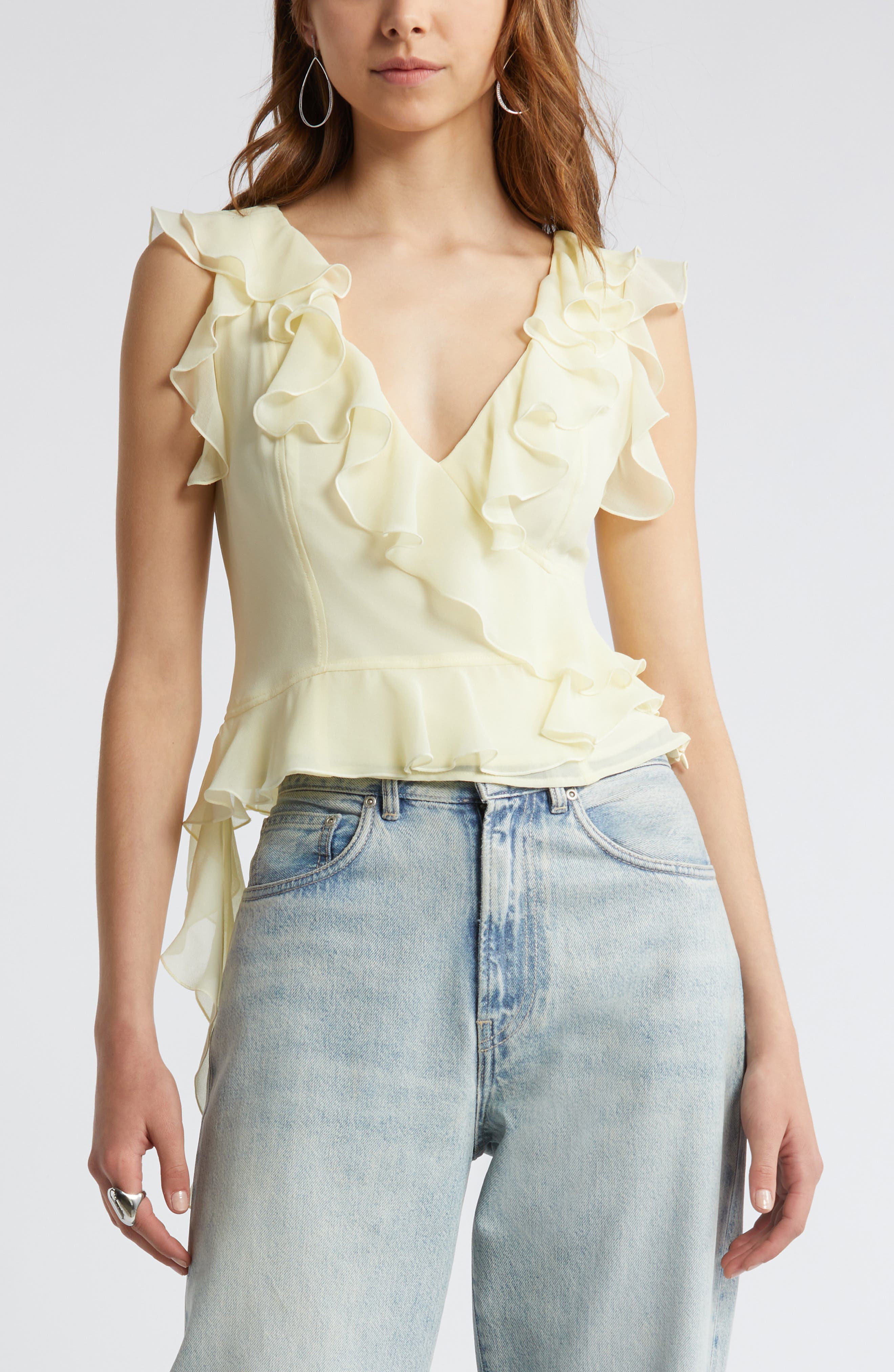 Yellow Tops for Young Adult Women | Nordstrom