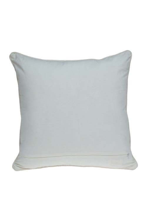 Parkland Collection Klover Beige Throw Pillow In Beige