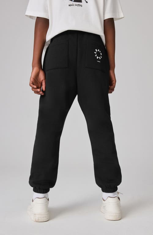 Shop Smallsaints By Allsaints Kids' Tierra Logo Joggers In Black