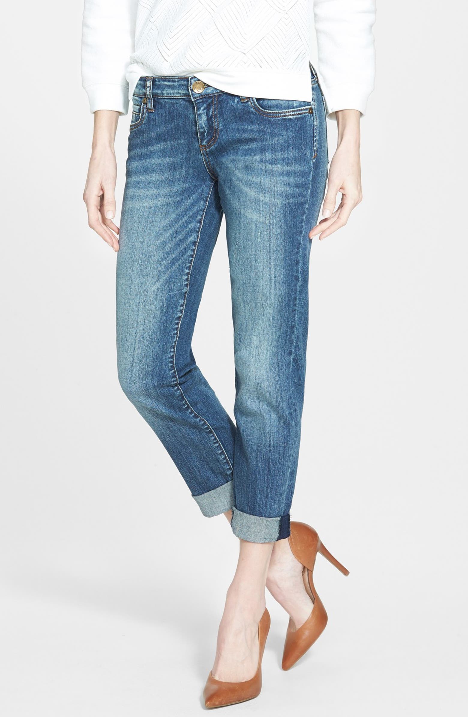 KUT from the Kloth 'Catherine' Boyfriend Jeans (Priceless) | Nordstrom