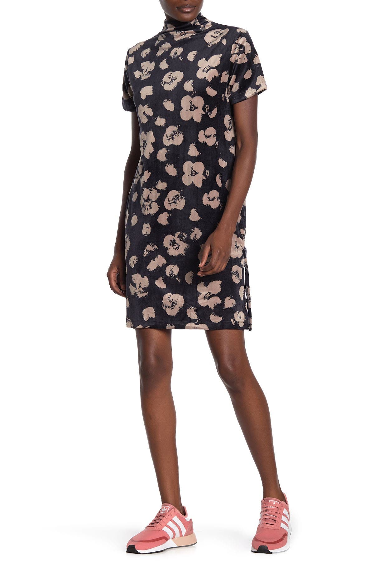adidas | Bellista Floral Velvet Dress 