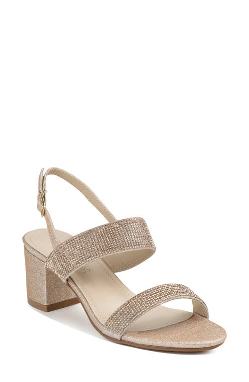 Ares Slingback Sandal in Champagne