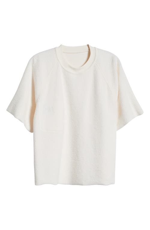 Shop Lunya Silksweats™ Reversible T-shirt In Sway Birch White