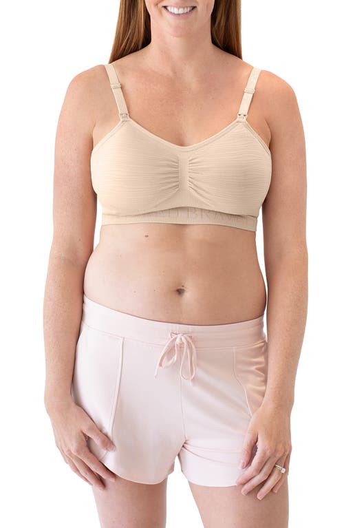Kindred Bravely Sublime Hands-Free Pumping/Nursing Bra in Beige at Nordstrom, Size X-Large-Busty