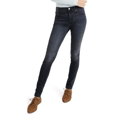 Madewell 9-Inch Skinny Jeans, Grey