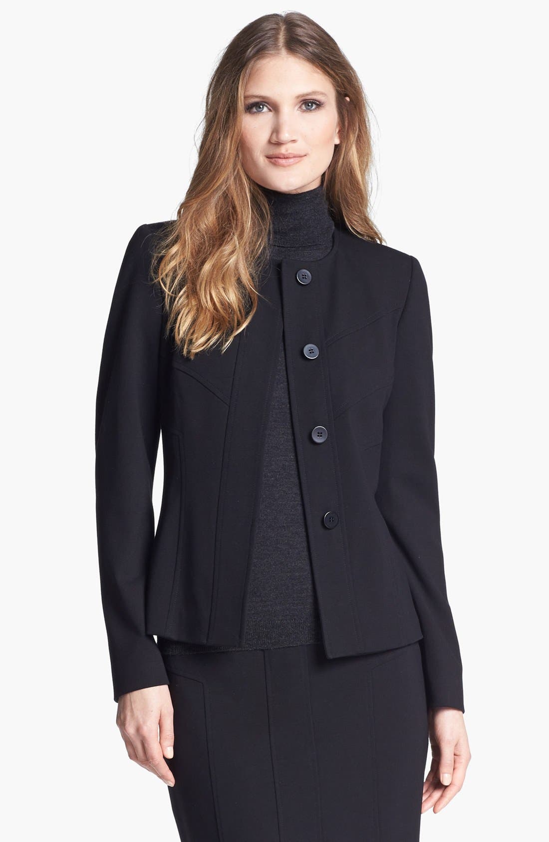 Santorelli Collarless Jacket Nordstrom