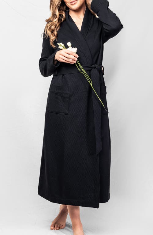 PETITE PLUME PETITE PLUME OPHELIA PIMA COTTON MATELASSÉ ROBE