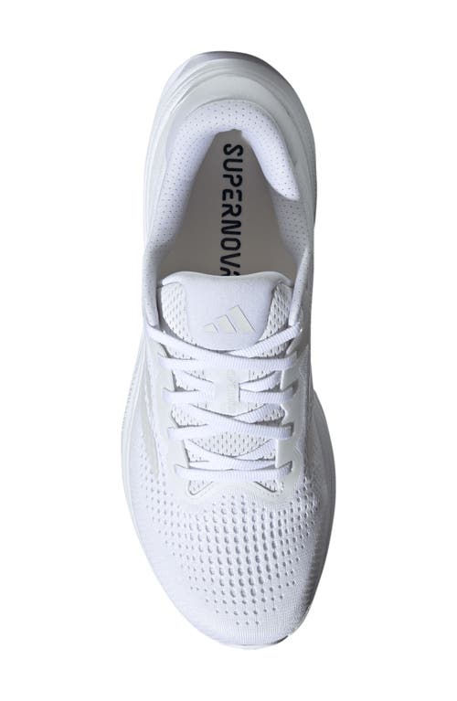 Shop Adidas Originals Adidas Supernova Rise Running Shoe In White/crystal White/black