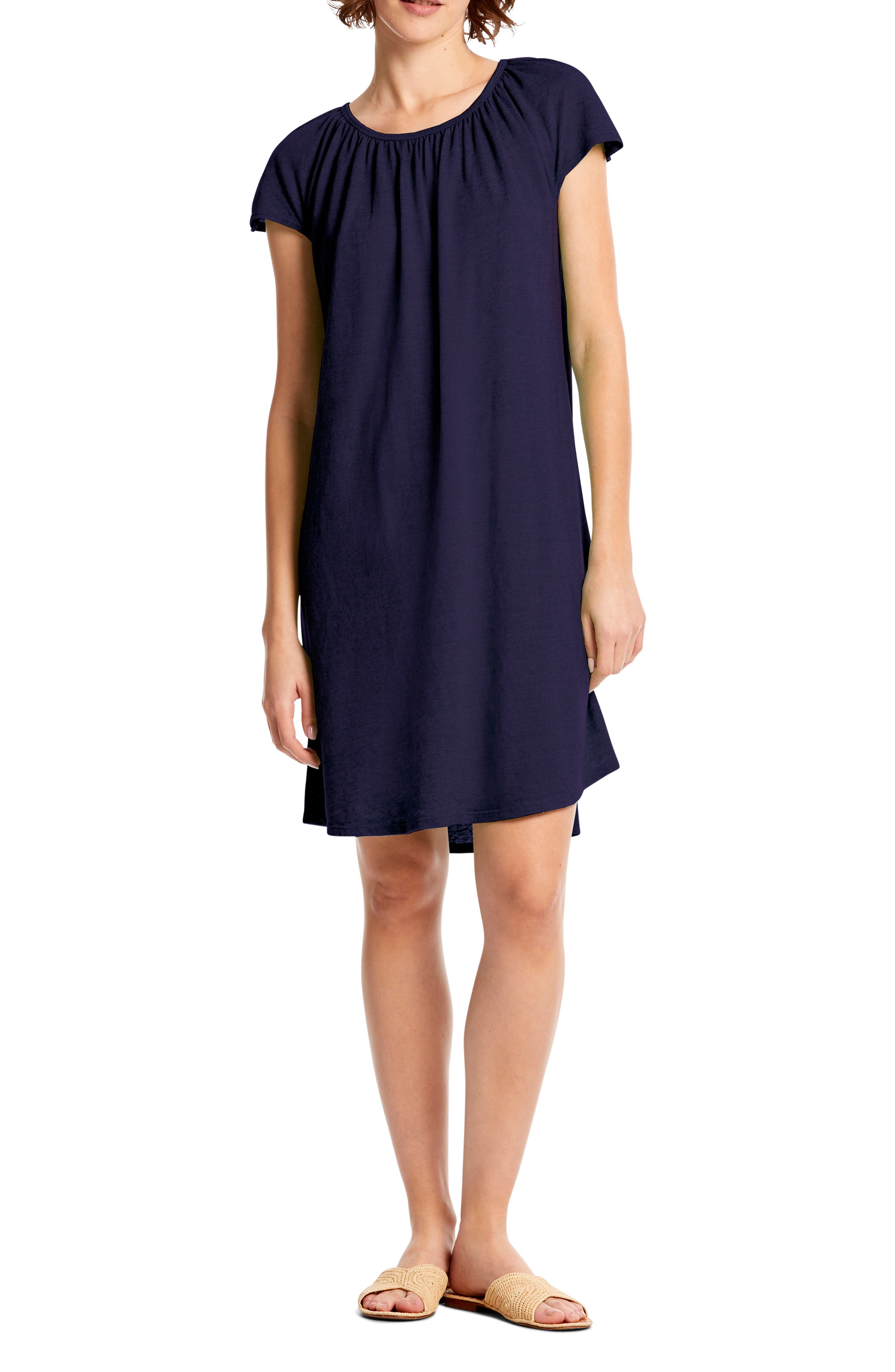 Michael Stars Hannah Shift Dress, Blue