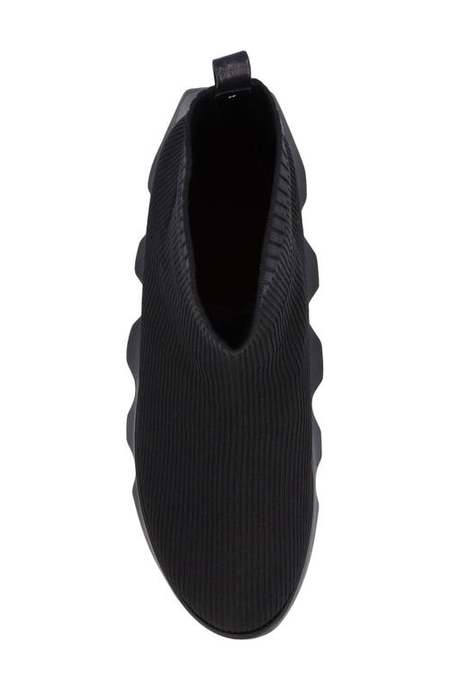 L'amour Des Pieds Hindly Knit Bootie In Black