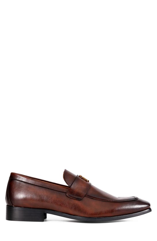 Tommy Hilfiger Sawlin Loafer In Dark Brown