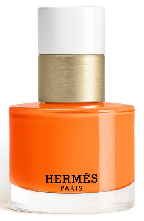 Les Mains Hermès Nail Enamel in 33 Orange Boite