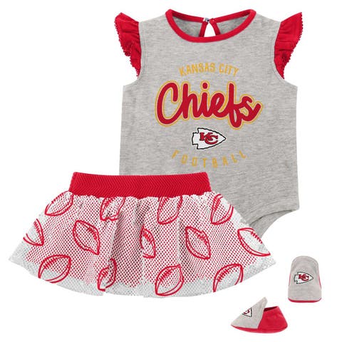 Girls Preschool Kansas City Chiefs Red Spirit Cheerleader Two-Piece Set  with Bloomers