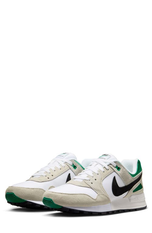Shop Nike Air Pegasus 89 Sneaker In White/black/malachite
