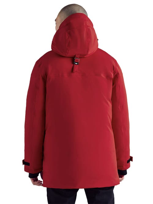 Triple F.a.t. Goose Down Parka In Red