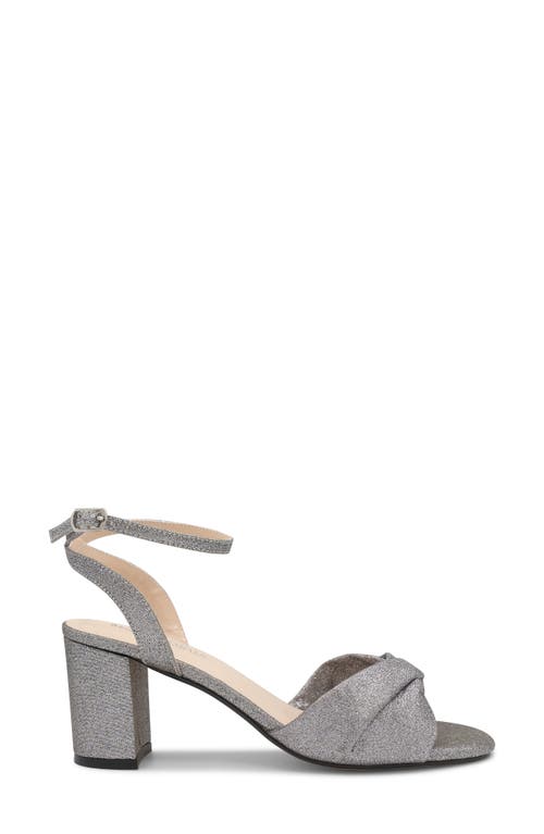 Touch Ups Hope Ankle Strap Sandal In Pewter