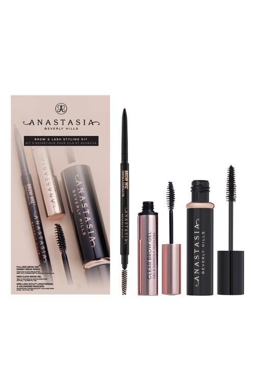 Anastasia Beverly Hills Brow & Lash Styling Kit $51 Value in Ebony at Nordstrom
