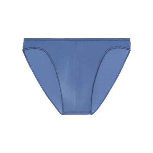 Hom Plumes Micro Brief In Mid Blue