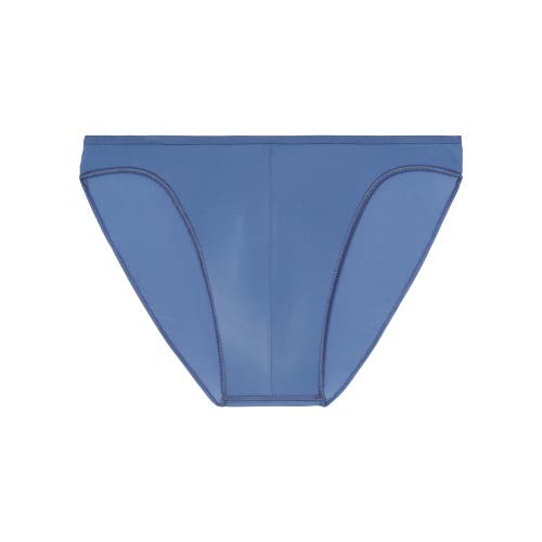 HOM Plumes Micro Brief in Mid Blue 