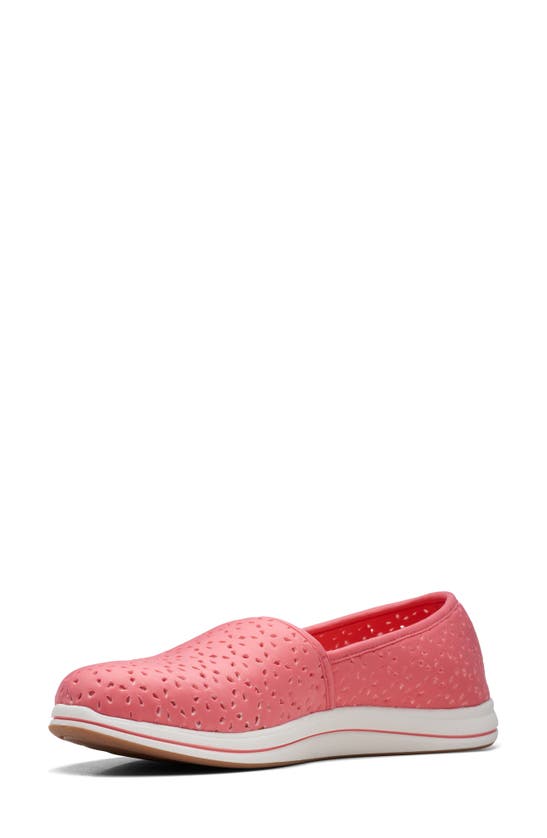 Shop Clarks ® Breeze Emily Sneaker In Strawberry