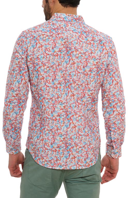 Robert Graham Kamari Short Sleeve Button Down Shirt In Multi