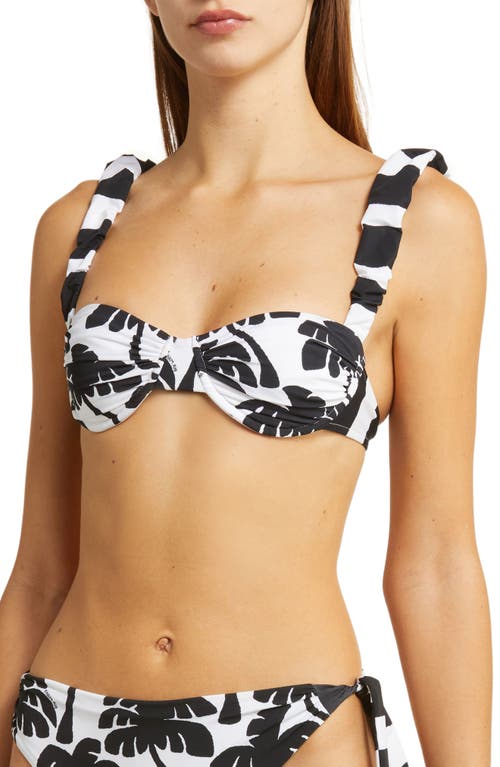 FARM Rio Coconut Underwire Bikini Top in Off White at Nordstrom, Size Medium