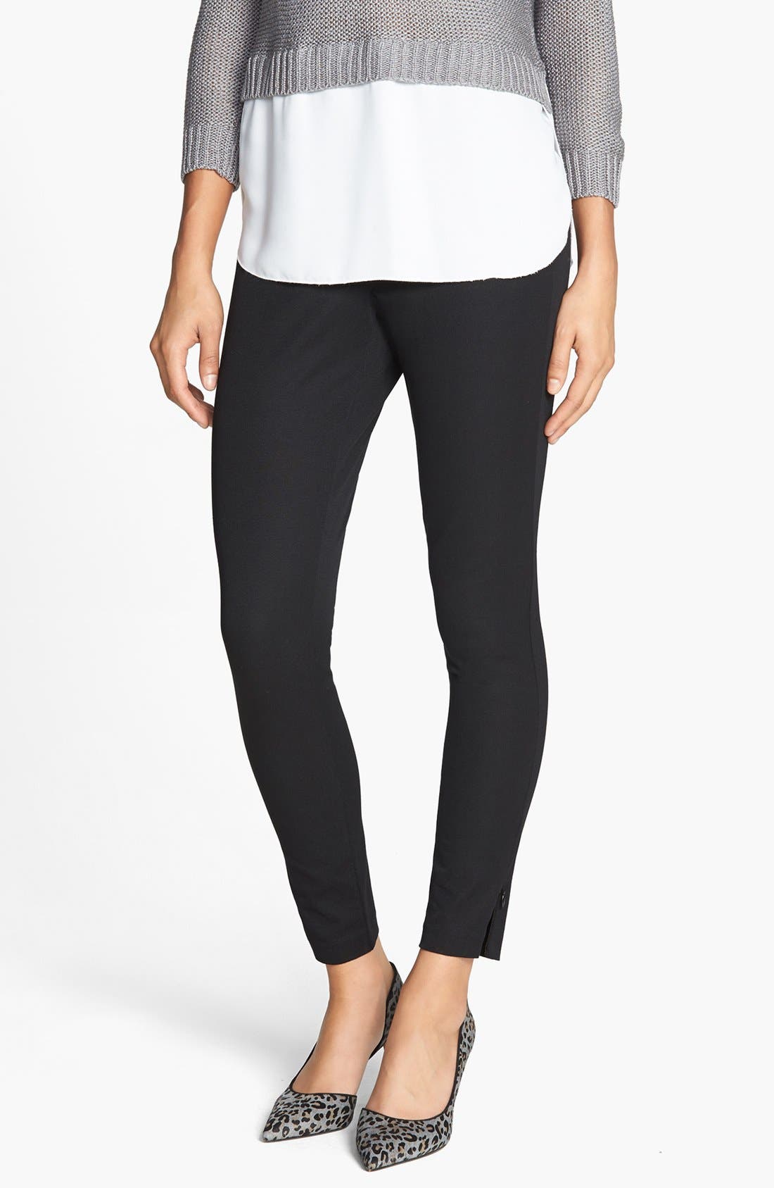 SPANX® 'Ready to Wow' Stretch Twill Control Top Leggings Nordstrom