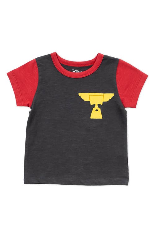 Monica + Andy Disney Kids' Cars Graphic Slub Jersey T-Shirt in Charcoal at Nordstrom