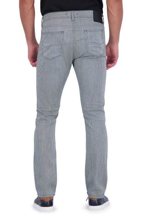 Robert Graham Men's Grassini Striped Slim Fit Denim Pants In Indigo