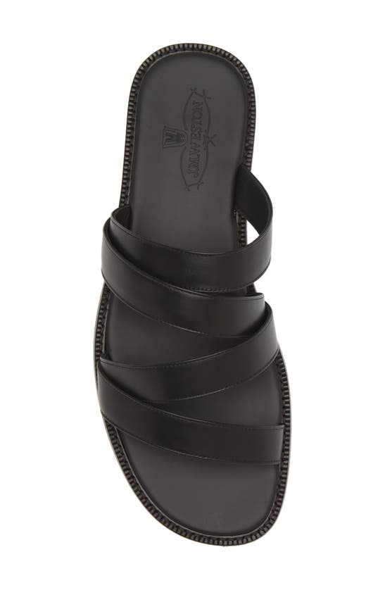 Shop Jm Weston Double V Sandal In Black