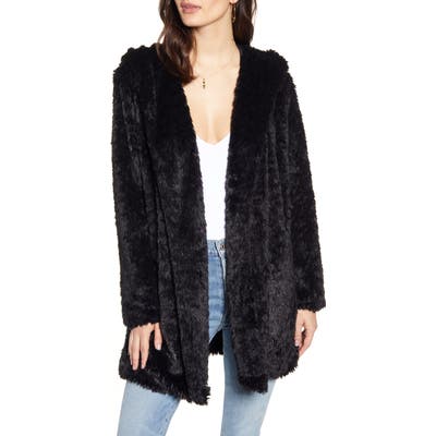 Jack By Bb Dakota Wubby Hooded Coat, Black