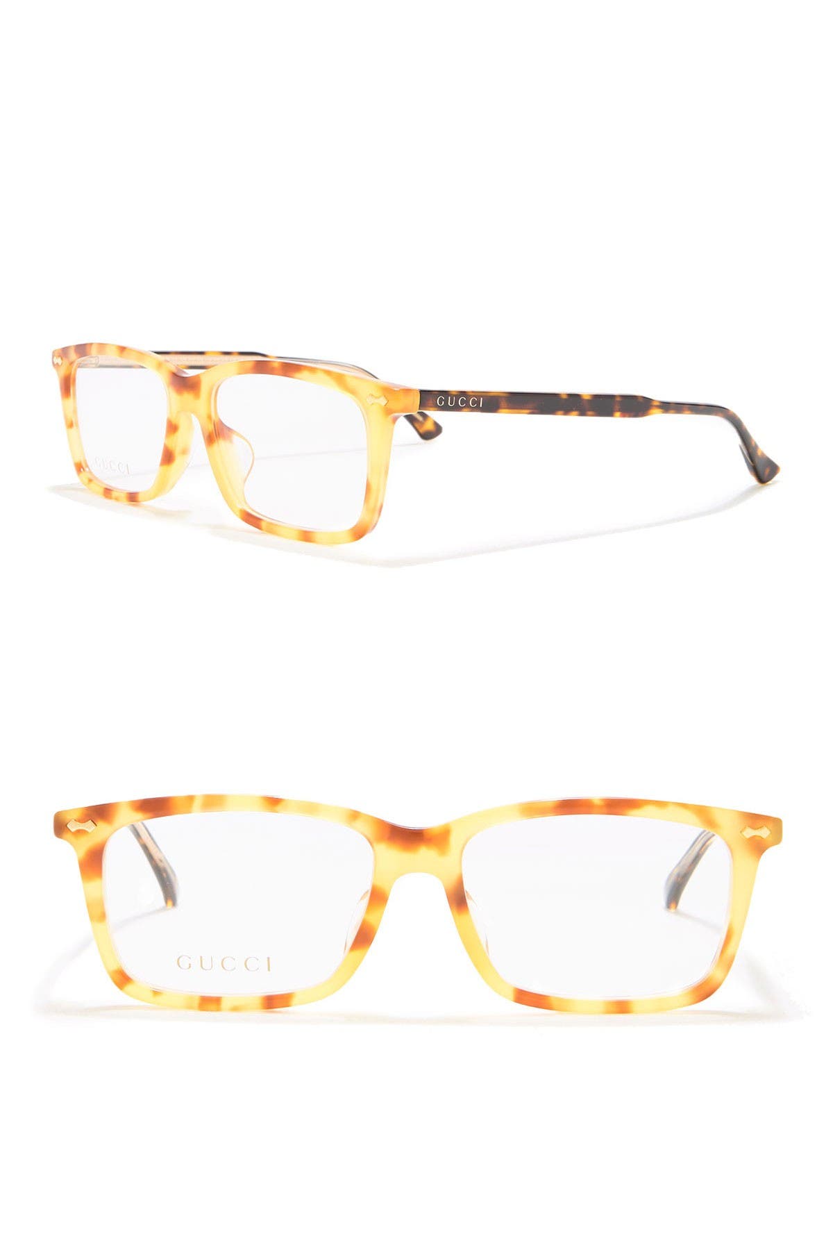 gucci 54mm rectangle sunglasses