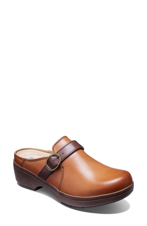 Samuel Hubbard Cascade Clog In Honey Leather