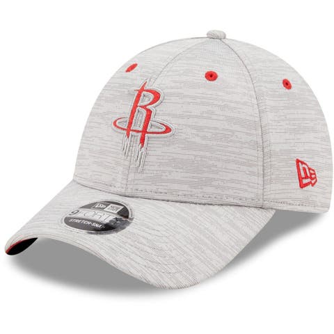 Men's Mitchell & Ness Heathered Gray Detroit Pistons Hardwood Classics  Redline Snapback Hat