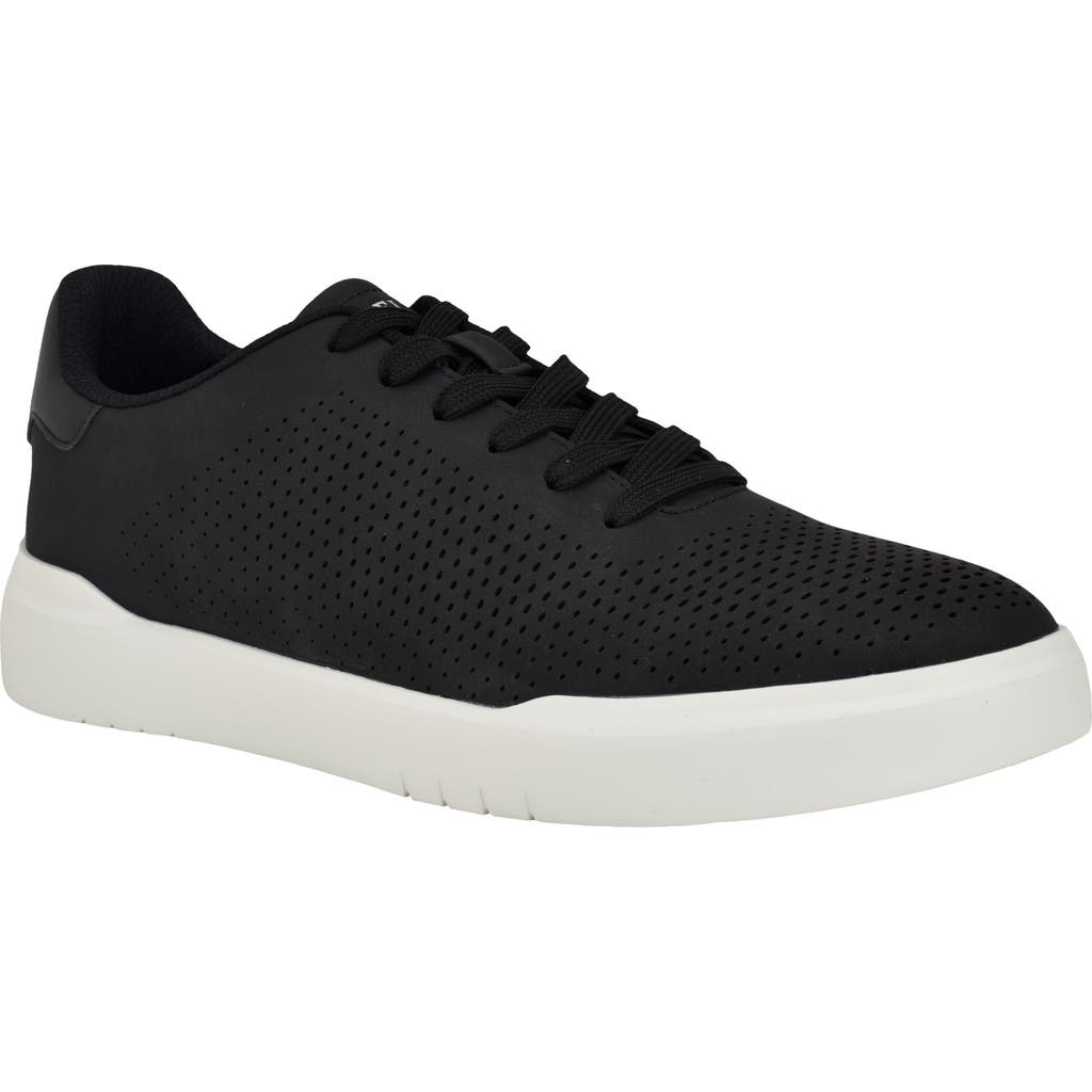 Tommy Hilfiger Men's Norwin Casual Lace Up Sneakers In Black