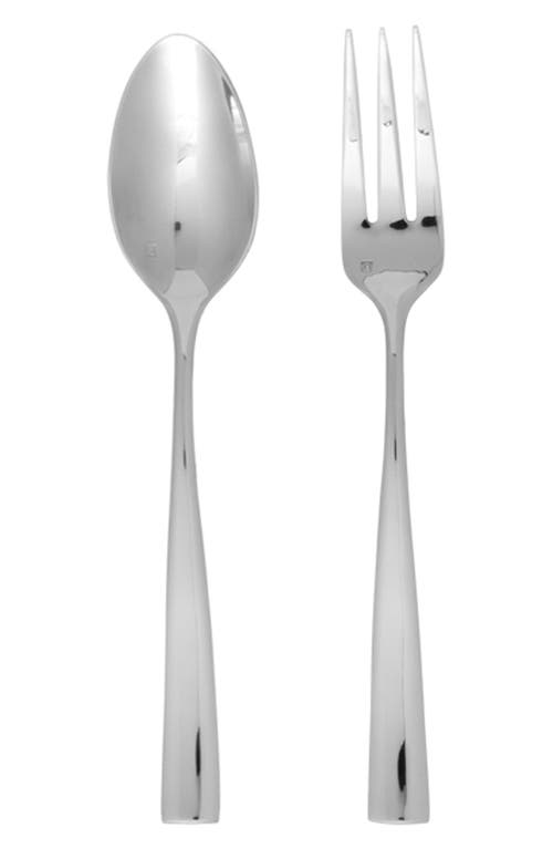 Fortessa Lucca 2-Piece Serving Set in Silver at Nordstrom
