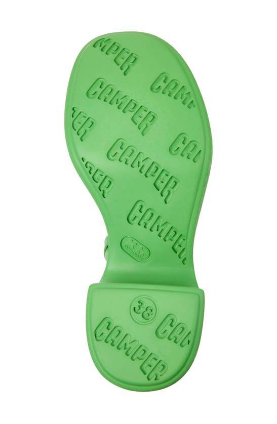 Shop Camper Thelma Platform Slingback Sandal In Bright Green