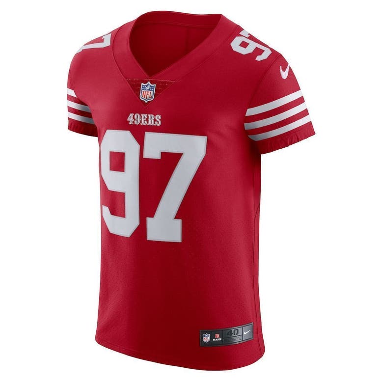 Nike Nick Bosa Scarlet San Francisco 49ers Vapor Elite Jersey | ModeSens