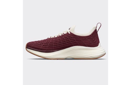 Shop Apl Athletic Propulsion Labs Techloom Zipline Sneakers In Burgundy/ivory/gum