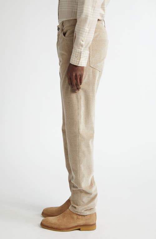 Zegna Cashco Five Pocket Corduroy Pants In Piedicavallo