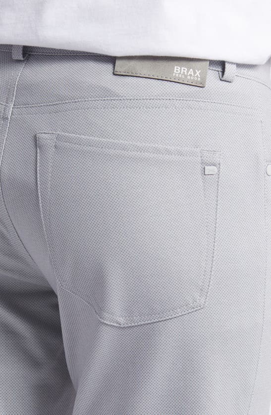 Shop Brax Chuck Modern Fit Five-pocket Pants In Silver