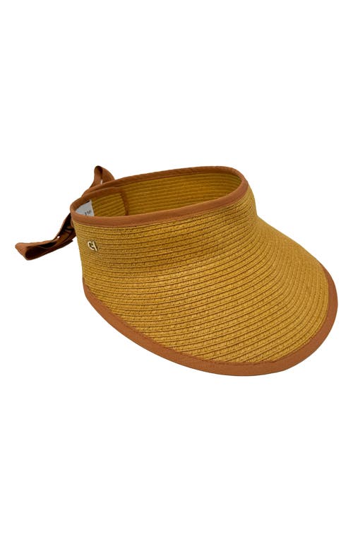 Cole Haan Packable Straw Visor in Farro at Nordstrom