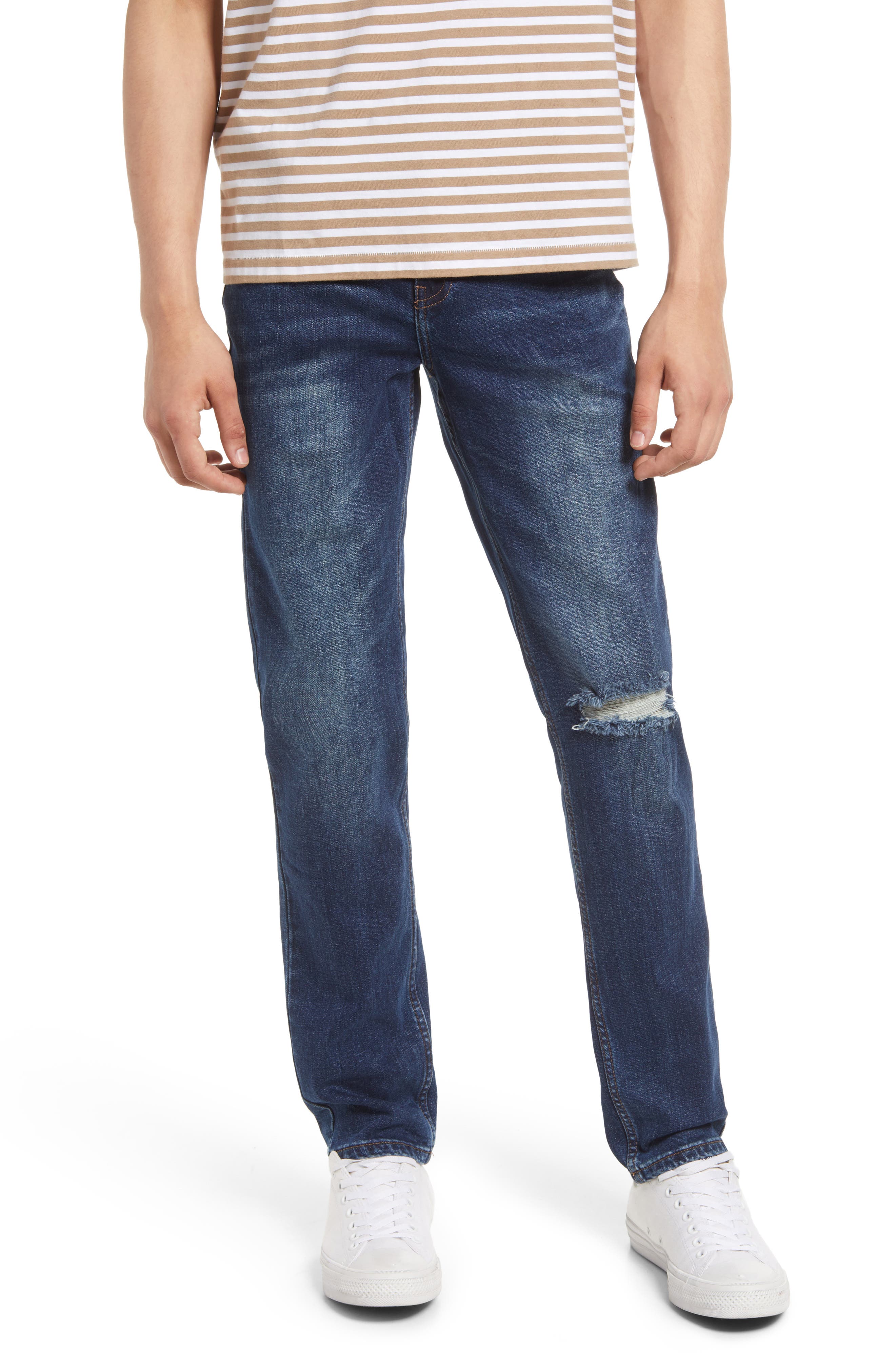 BP. Men's Ripped Slim Fit Jeans | Nordstrom